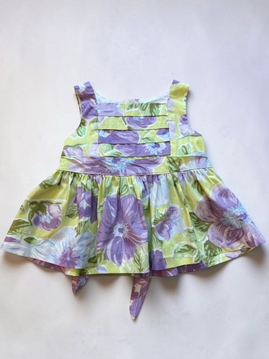 Janie and Jack Other - Janie and Jack Baby Girl Summer Floral Easter 2010 Dress 6-12M 100% Cotton